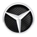 Mercedes Benz 2012-2015 W166 Sostituzione della griglia anteriore cromata nera stile AMG per Classe ML ML300 ML320 ML350 ML400-7