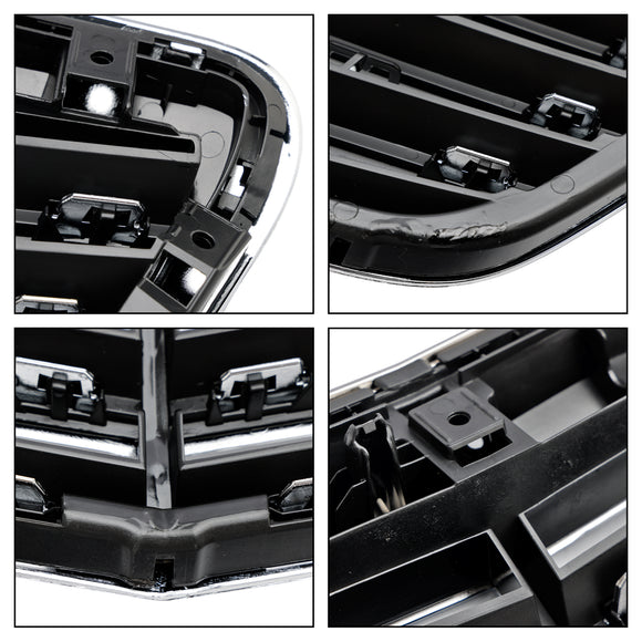 Mercedes Benz 2010-2013 W221 Calandre chromée style S400 S450 S550 S600 S65 S63 Classe S AMG/MayBach