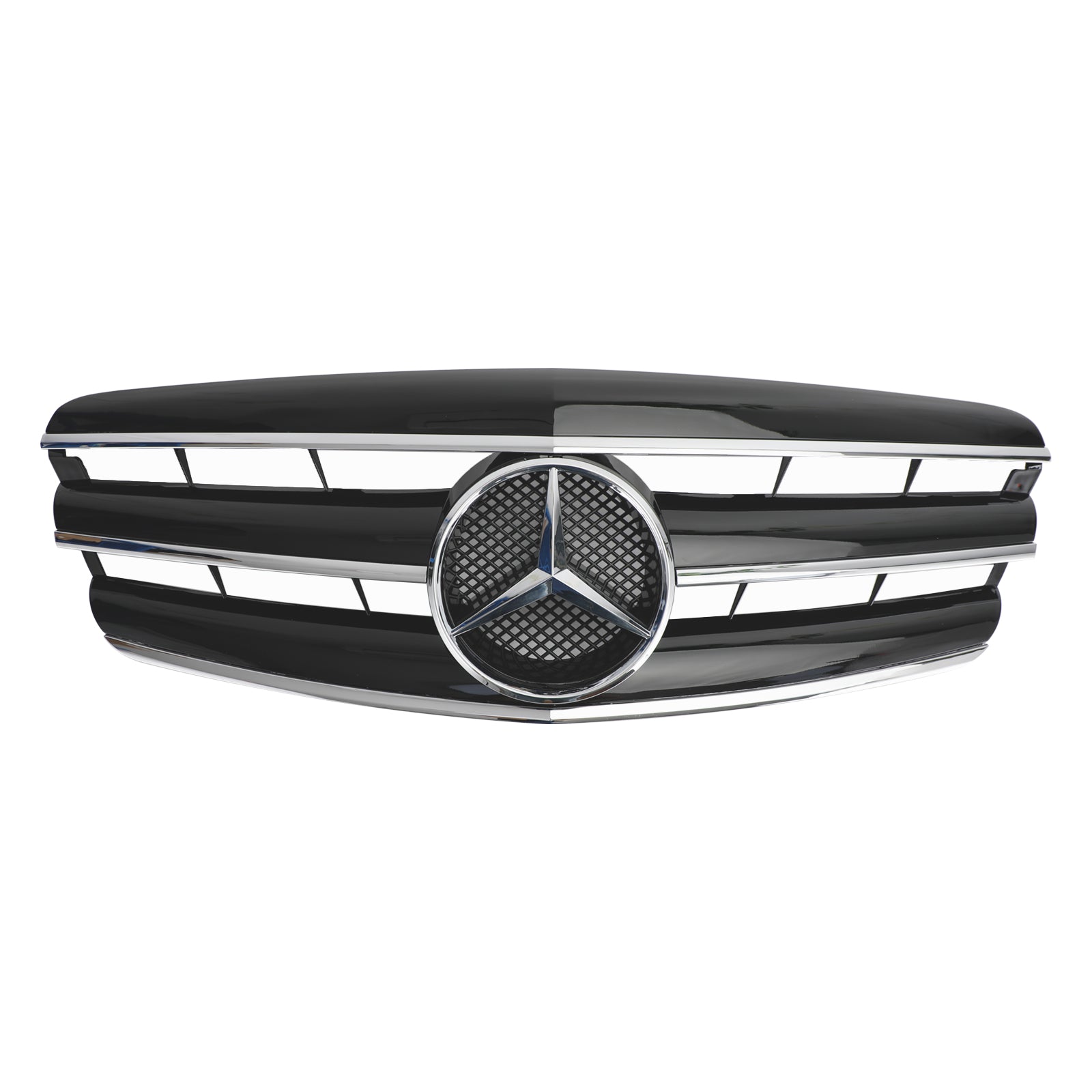 2007-2009 Mercedes Benz S-Class W221 S350 S450 S550 S63 Grill Replacement Black Grille