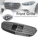 Mercedes-Benz S-Klasse (2021–2023) W223 S450 S500 S580 Frontgrill Maybach-Stil Chrom Schwarz Ersatzgrill-4