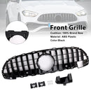 Mercedes Benz Clase C 2022-2023 W206 Parrilla de repuesto para parachoques delantero estilo S206 GTR en negro brillante-3