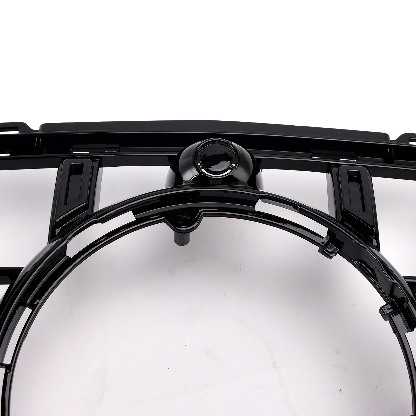 2022-2023 Mercedes Benz C-Klasse W206 S206 GTR Style Grill Frontstoßstange Glänzend Schwarz Ersatzgrill