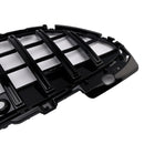 Mercedes Benz Clase C 2022-2023 W206 Parrilla de repuesto para parachoques delantero estilo S206 GTR en negro brillante-10