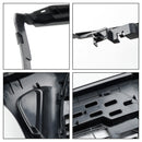 Toyota Tacoma 2001-2004 TRO PRO Style Grill Air Intake Radiator Matte Black Grille W/LED Light & Letter-7