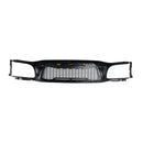 Toyota Tacoma | 2001-2004 | Noir mat | Style nid d'abeille | Lumière LED | Grille de pare-chocs avant-9