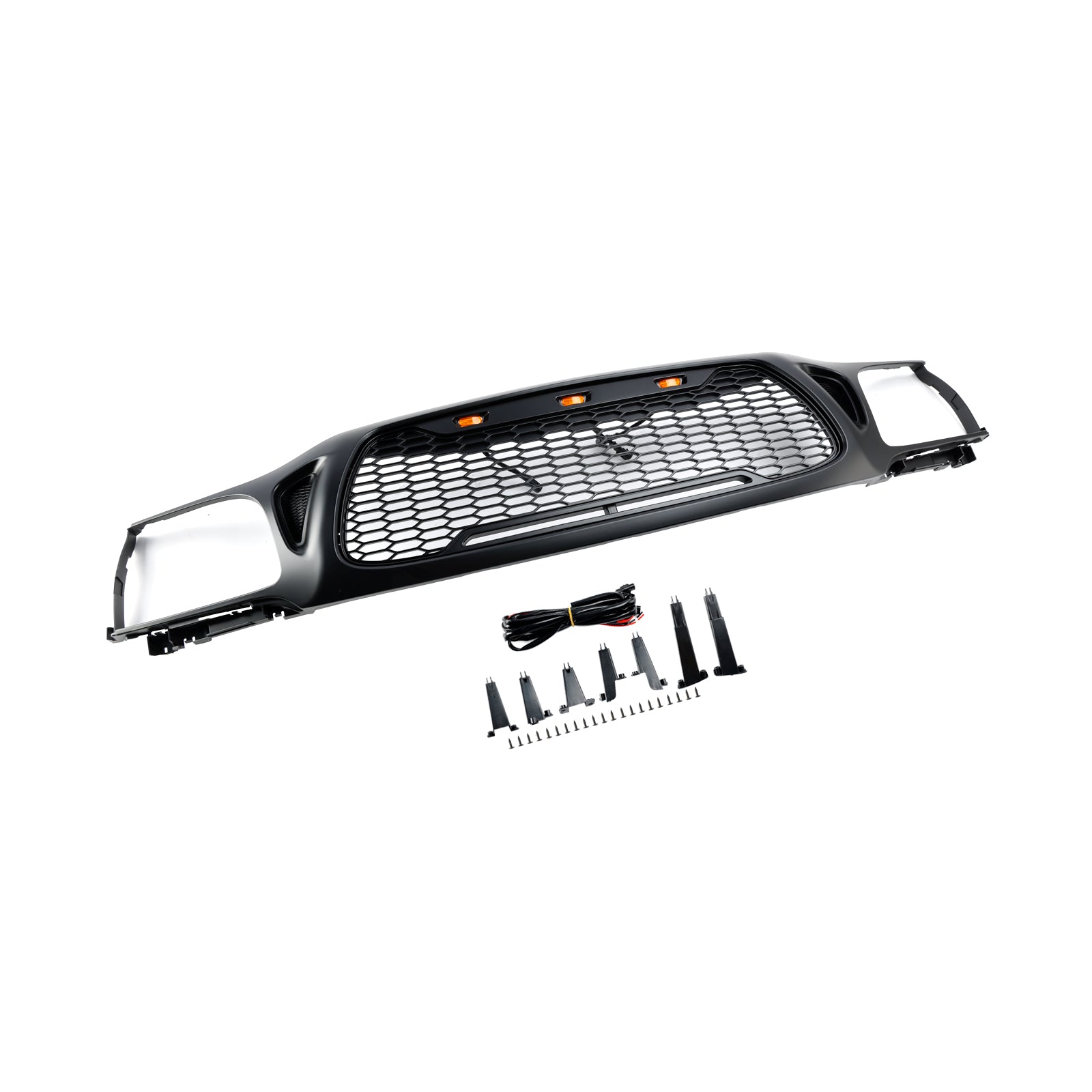 2001-2004 Toyota Tacoma Wabe vordere Stoßstangengrill Ersatzschwarzgitter
