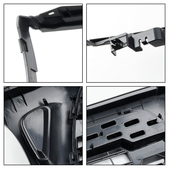 Style TRO PRO | Toyota Tacoma | Calandre noire mate | 2001 2002 2003 2004 | Grille de pare-chocs avant + lumière LED + lettre