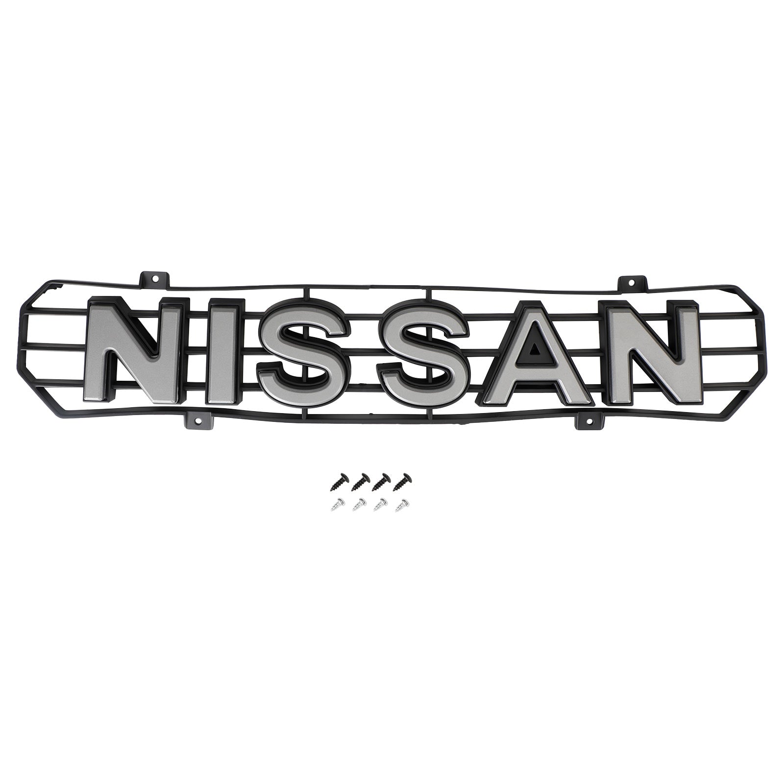 Remplacement de la grille de pare-chocs avant noire Nissan Frontier 2009-2016 avec lumières LED