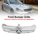 2004-2008 Mercedes Benz CLS-Class W219 CLS280/320/350/500/550 Front Bumper Grill Chrome Grille-3