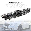 Mercedes Benz CLS-Class W219 2004 2005 2006 2007 2008 Front Grill Chrome / Black Replacement Grille With Star Emblem-9