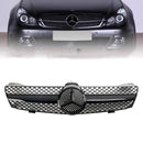 Mercedes Benz CLS-Class W219 2004 2005 2006 2007 2008 Front Grill Chrome / Black Replacement Grille With Star Emblem-19
