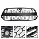 Ford Transit Mk8 2015-2019 Matowa czarna kratka przedniego zderzaka Wymiana Czarna kratka w stylu Raptor z literą FORD-3