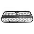 Ford Transit Mk8 2015-2019 Matowa czarna kratka przedniego zderzaka Wymiana Czarna kratka w stylu Raptor z literą FORD-7