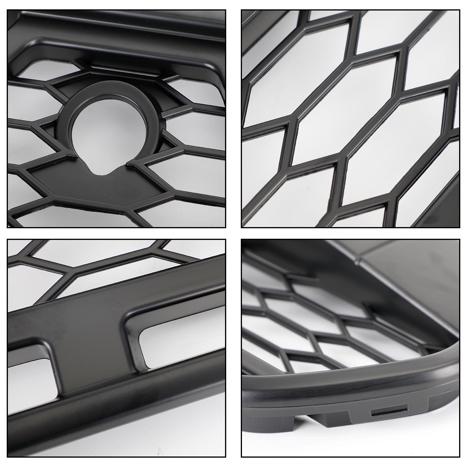 Grille de pare-chocs avant noire mate de remplacement pour Ford Transit Mk8 2015-2019 Grille de style Raptor noire