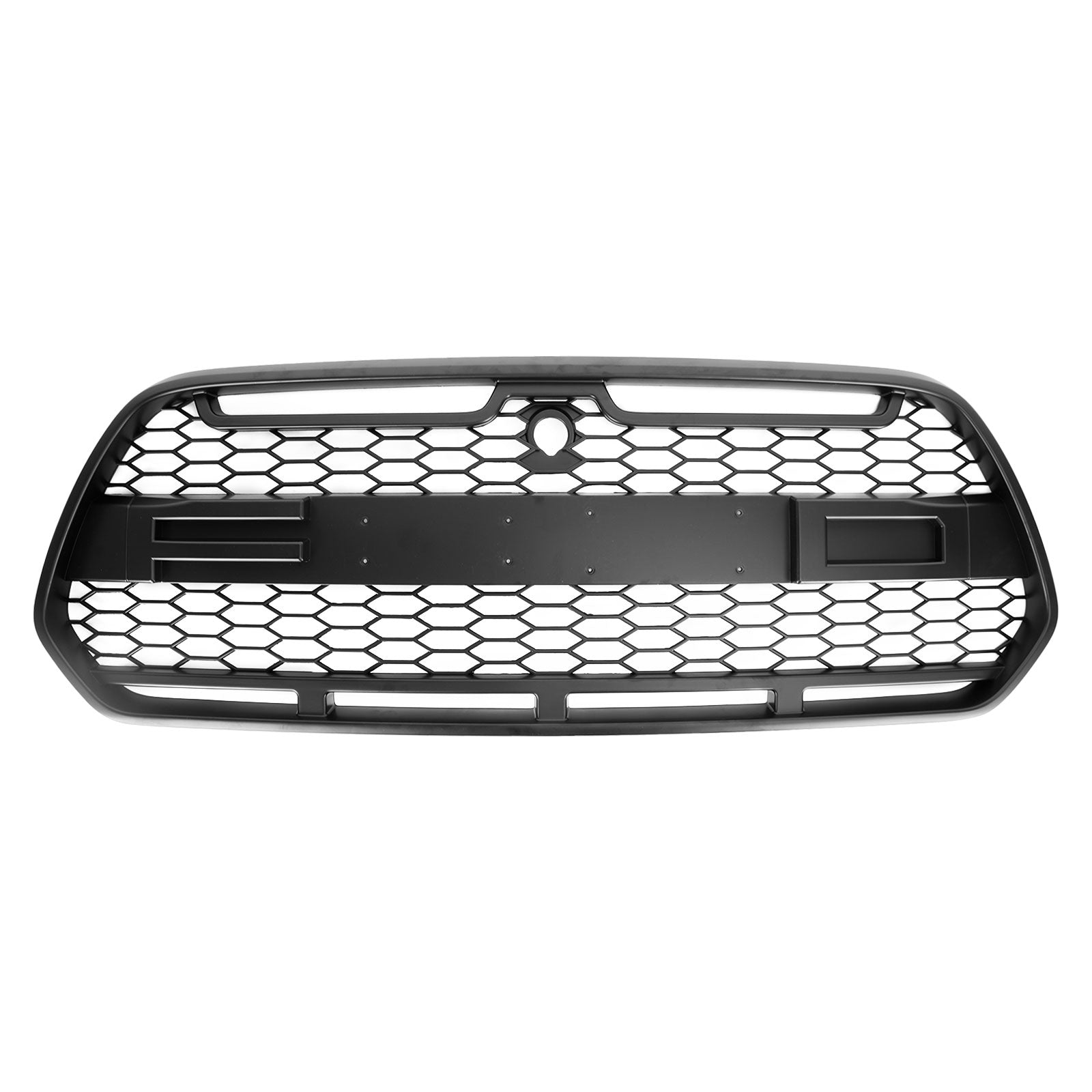 Ford Transit Mk8 2015-2019 Matt Black Front Bumper Grill Replacement Black Raptor Style Grille