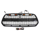 Ford Transit Mk8 2015-2019 Grille de pare-chocs avant noire mate de remplacement noire de style Raptor-13