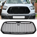 2015–2019 Ford Transit Mk8 Raptor Frontgrill, mattschwarz, Wabenmuster, Kühlergrill-3