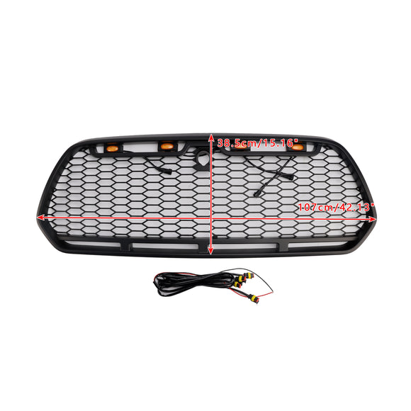 Ford Transit Mk8 2015-2019 Grille de pare-chocs avant noire mate de remplacement noire de style Raptor