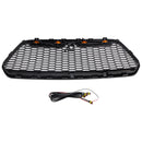 Ford Transit Mk8 2015-2019 Grille de pare-chocs avant noire mate de remplacement noire de style Raptor-29