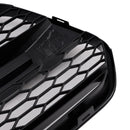 Griglia Ford Transit MK8 2015-2019 CON/3 LED Griglia stile Raptor per paraurti anteriore nero lucido-8