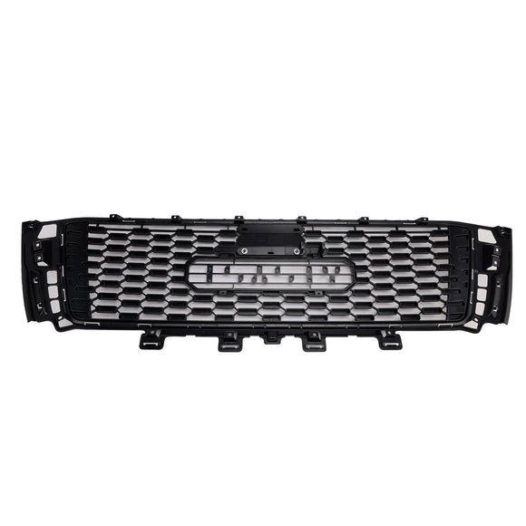 Toyota Tundra 2010-2013 TRD PRO-stijl grille, zwarte honingraat voorbumpergrille met LED-licht & TOYOTA Letter