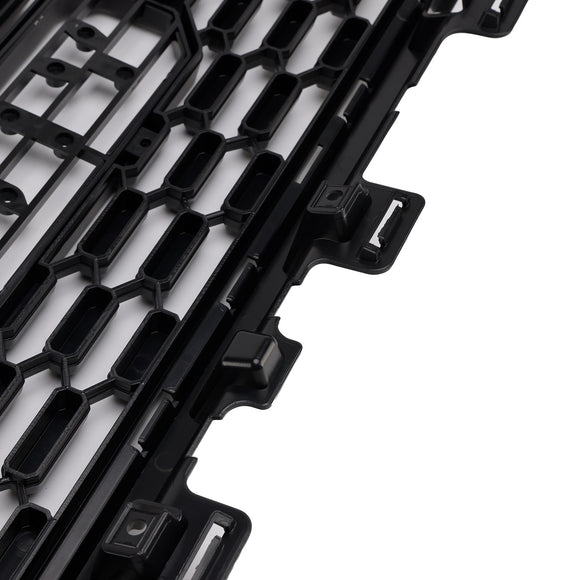 Toyota Tundra 2010-2013 TRD PRO grade estilo favo de mel preto grade do para-choque dianteiro com luz LED