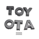 Toyota Tundra 2010-2013 TRD PRO grade estilo favo de mel preto grade do para-choque dianteiro com luz LED-10