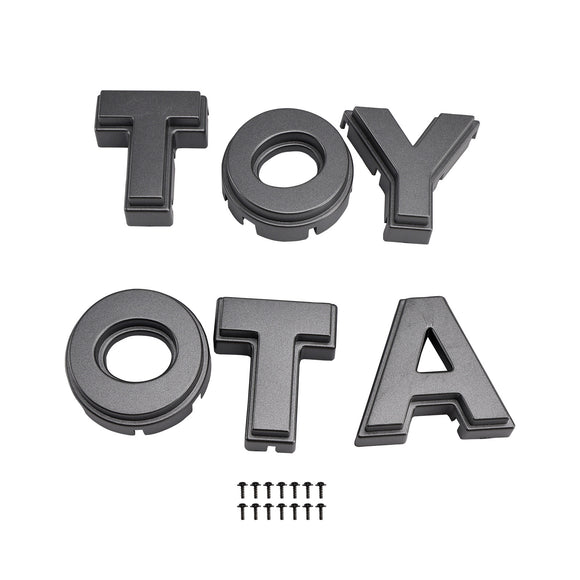 Toyota Tundra 2010-2013 TRD PRO grade estilo favo de mel preto grade do para-choque dianteiro com luz LED