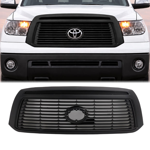 2010-2013 Toyota Tundra matzwarte voorbumpergrille