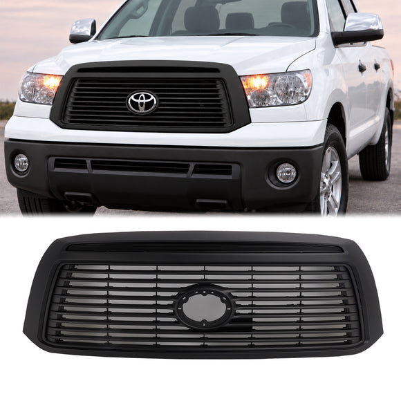 2010-2013 Toyota Tundra matzwarte voorbumpergrille