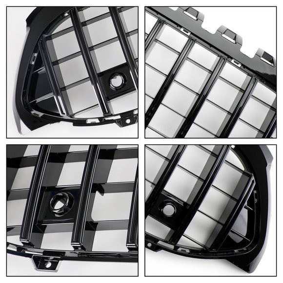 Mercedes-Benz CLASSE A 2019-2023 W177 Griglia anteriore stile AMG, griglia di ricambio nera lucida