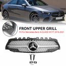 2019-2023 Mercedes Benz A-CLASS W177 A180/200/A35 Diamond Front Grill Radiator Bumper Grille-3