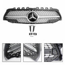 2019-2023 Mercedes Benz A-CLASS W177 A180/200/A35 Diamond Front Grill Radiator Bumper Grille-6