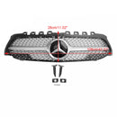 2019-2023 Mercedes Benz A-CLASS W177 A180/200/A35 Diamond Front Grill Radiator Bumper Grille-2