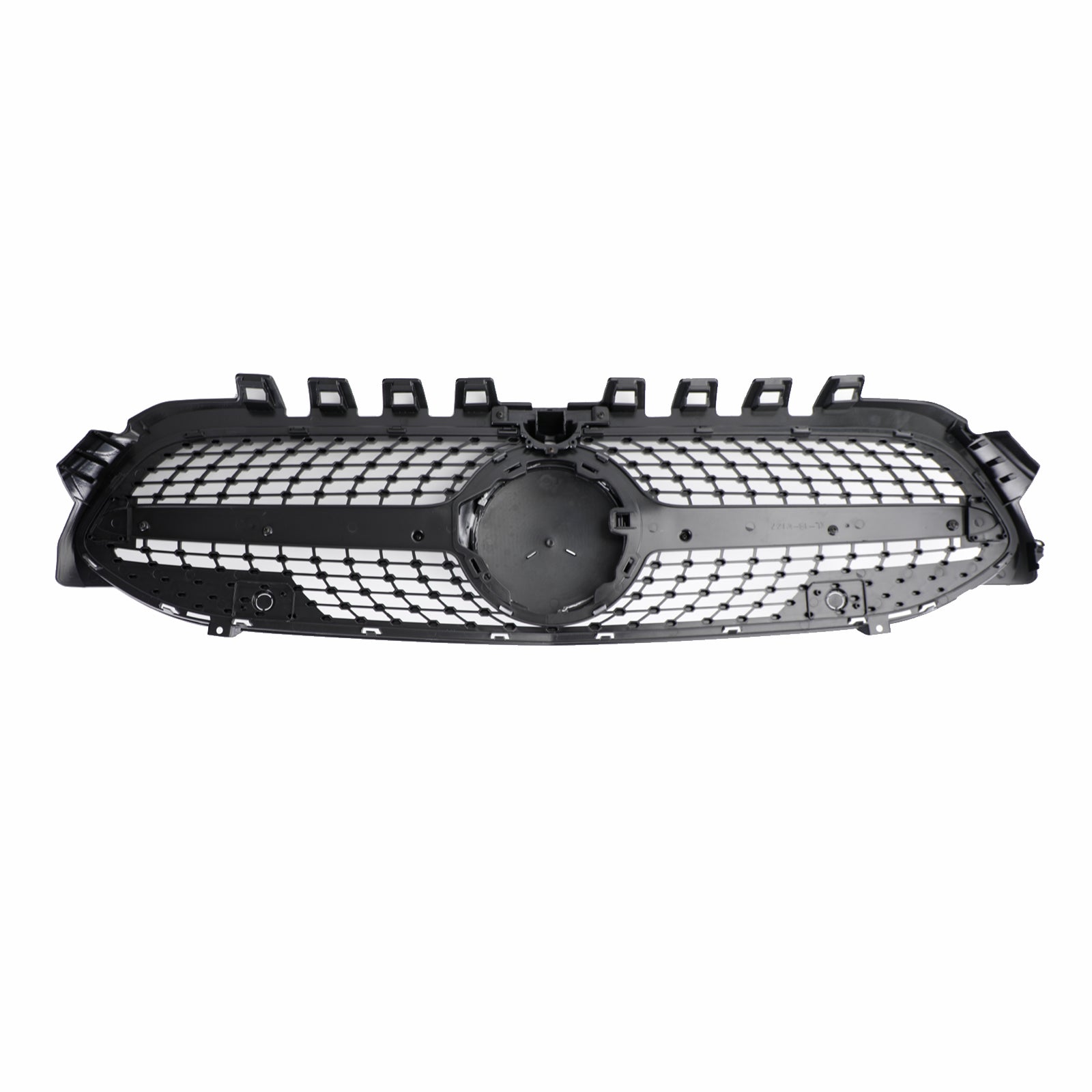 Grille de pare-chocs avant en diamant pour Mercedes Benz W177 CLASSE A A180/200/A35 2019-2023 Grille chromée noire