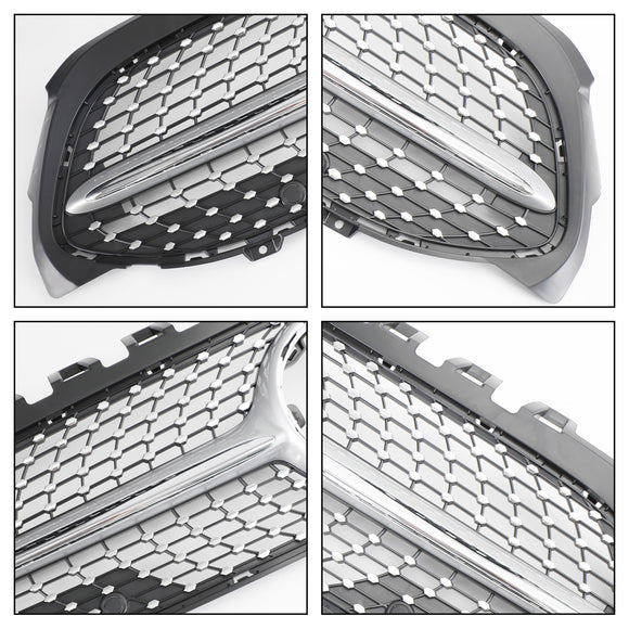 Mercedes-Benz Classe A (2019-2023) W177 Calandre avant style AMG, noir brillant, grille de remplacement