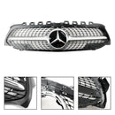 Mercedes-Benz A-Class W177 A180/200/A35 2019-2023 Diamond Front Bumper Grill Grille Black Grille-6
