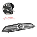 Mercedes-Benz A-Class W177 A180/200/A35 2019-2023 Diamond Front Bumper Grill Grille Black Grille-5