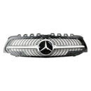 Mercedes-Benz A-Class W177 A180/200/A35 2019-2023 Diamond Front Bumper Grill Grille Black Grille-9