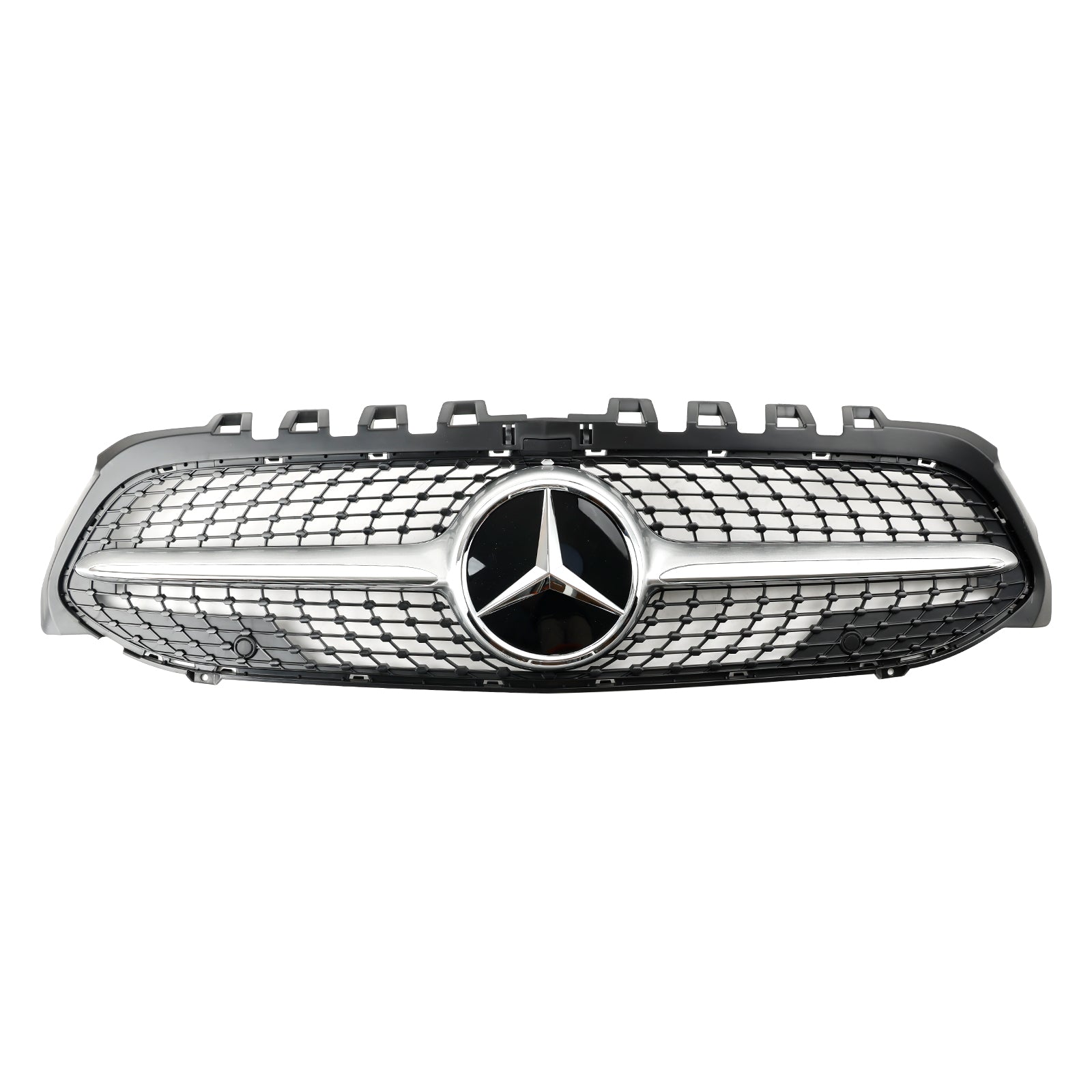 Mercedes-Benz A-Class W177 A180/200/A35 2019-2023 Diamond Front Bumper Grill Grille Black Grille