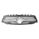 Mercedes-Benz A-Class W177 A180/200/A35 2019-2023 Diamond Front Bumper Grill Grille Black Grille-13