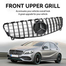 Mercedes Benz CLASSE A 2016-2018 W176 Grille de remplacement noire brillante pour pare-chocs avant de style AMG-3