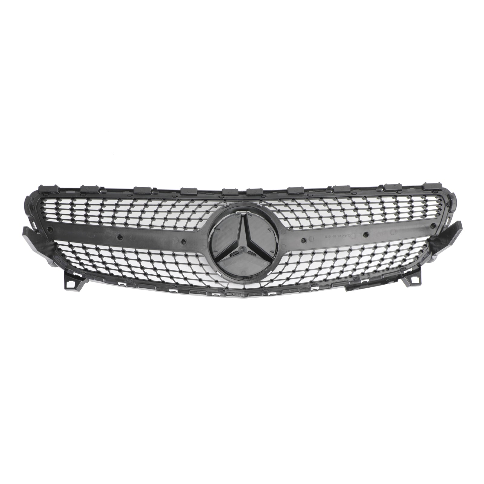 Rejilla de parachoques delantero con forma de diamante de repuesto para Mercedes Benz CLASE A W176 A180/200/A45 2016-2018