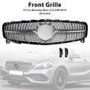 Mercedes Benz A-KLASSE W176 A180/200/A45 2016-2018 Voorbumpergrille Diamond Vervangingsgrille-4