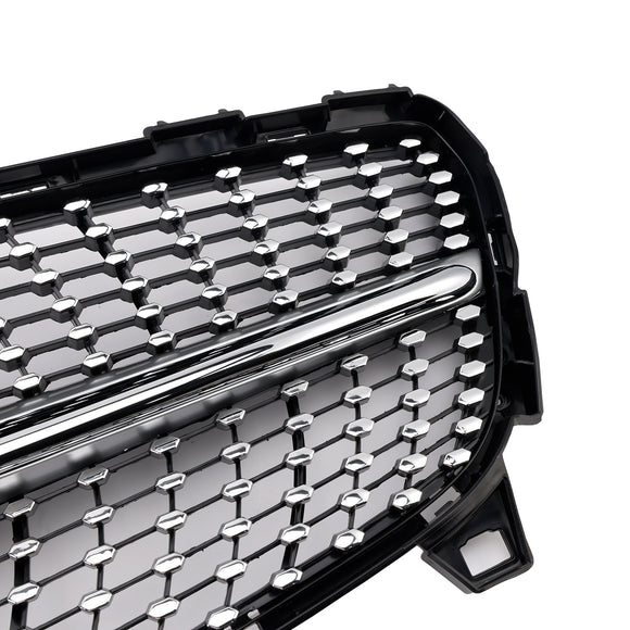 Mercedes-Benz A-klasse 2016-2018 W176 A180/A200/A250/A45 GT-stijl grille voorbumper zwarte grille