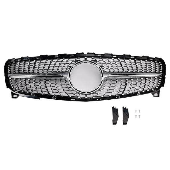 Mercedes-Benz A-klasse 2016-2018 W176 A180/A200/A250/A45 GT-stijl grille voorbumper zwarte grille