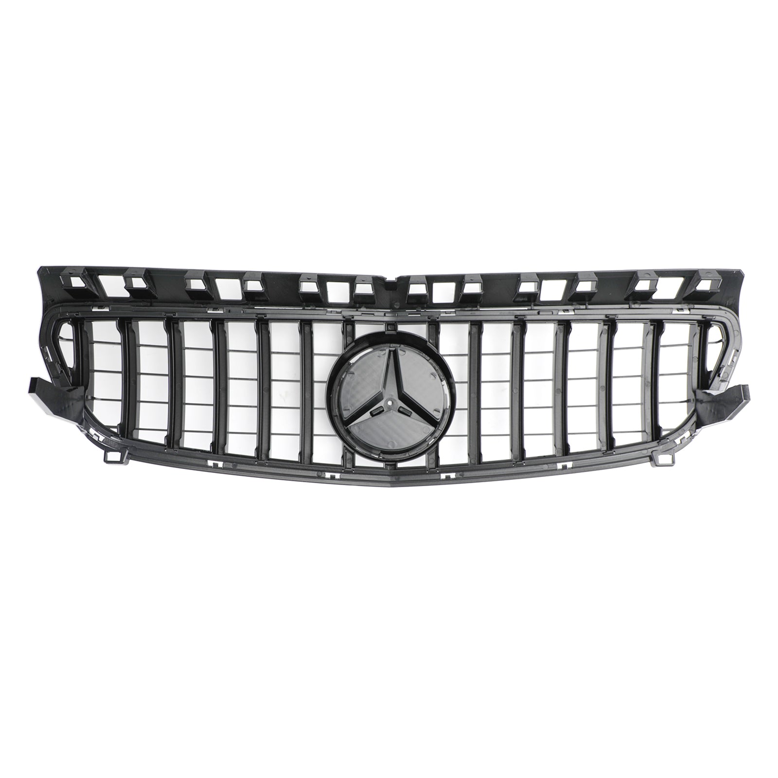 Parrilla delantera estilo AMG negra brillante para Mercedes-Benz CLASE A W176 A180/200/A45 2013-2015