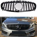 Mercedes Benz W176 A-Class 2012-2015 Front Bumper Grille Diamond / GT Style Replacement Grill-2