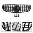 Grille de pare-chocs avant Mercedes Benz X253 Classe GLC GLC250/300/350e/220d 2015-2019 Noir brillant Style AMG-7