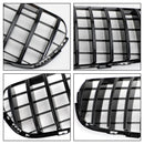 Grille de pare-chocs avant Mercedes Benz X253 Classe GLC GLC250/300/350e/220d 2015-2019 Noir brillant Style AMG-8